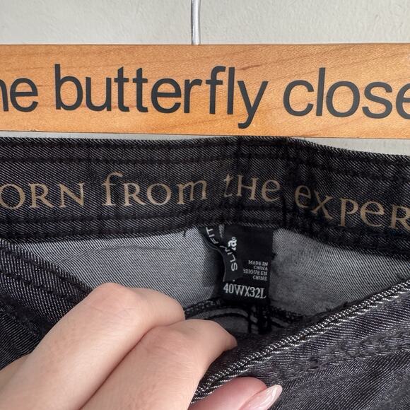 Prana Men’s Bridger Jeans 40x32 Black 8-4575 - Picture 3 of 5